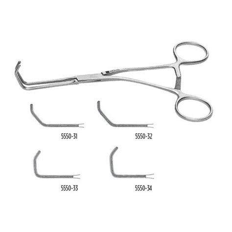 Reynolds Vascular Clamp Debakey Teeth Cm Degree