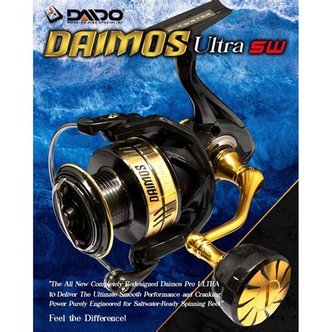 Jual REEL DAIDO DAIMOS ULTRA HS SW NEW 8 BEARING 1000 6000 POWER HANDLE