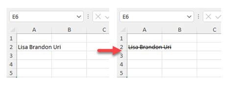 C Mo Tachar Una Celda En Excel Y Google Sheets Automate Excel