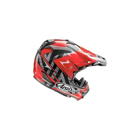 Arai MX-V Scoop red motocross helmet