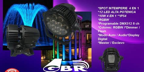 Nuevos Spot Para Intemperie Gbr Soundlight