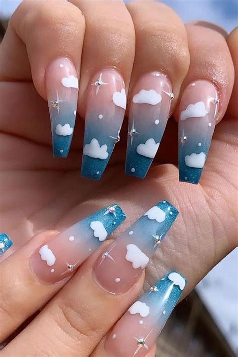 Tiktoks Cloud Nails Is For The Daydreamer Hypebae