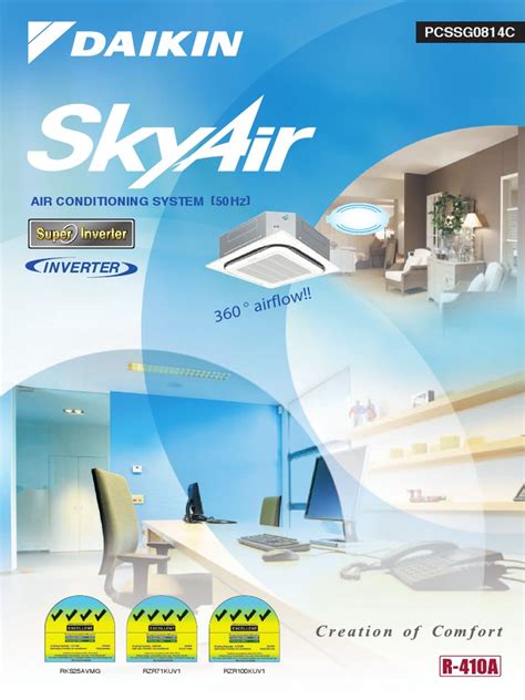 Daikin Skyair Pdf Air Conditioning Power Inverter