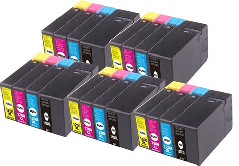 Used 20p Xl Printer Ink Replacement For Canon Pgi 1200 Maxify Mb2720