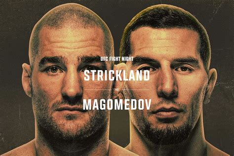 Strickland v Magomedov UFC Fight Night Preview & Best Bets