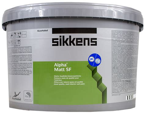 Sikkens Alpha Matt Sf Weiss L Wand Farbe Wandfarbe Dispersion D Kl