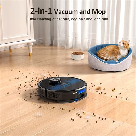 Snapklik.com : Robot Vacuum Self Emptying,Hands-Free Up To 60 Days