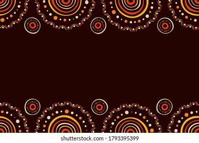 aboriginal border royalty  images stock  pictures