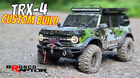 Traxxas Trx4 Bronco 2021 Custom Build Raptor Rc Scale Off Road Cda