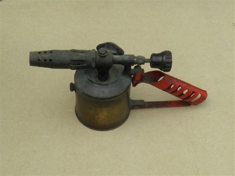 Brass Bladon B61 Petrol Blowlamp Made In Birmingham Vintage Etsy Uk