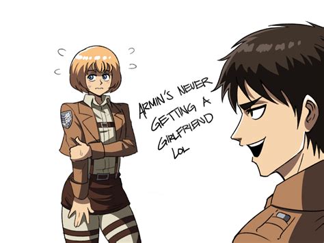 Eren Yeager And Armin Arlert Shingeki No Kyojin Drawn By Tina Fate