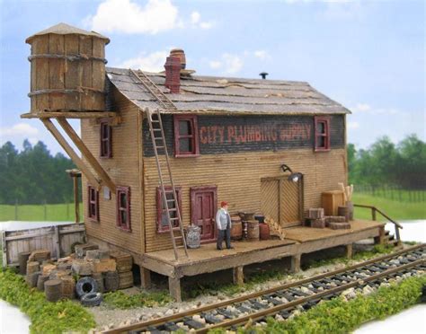 Pin On Ho Scale Model Train Buildings
