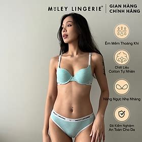 Mua Bộ Đồ Lót nữ Sporty Chic Miley Lingerie Set Xanh B S tại Miley Lingerie