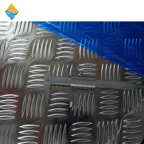 Five Bars Aluminium Tread Sheet China Aluminum