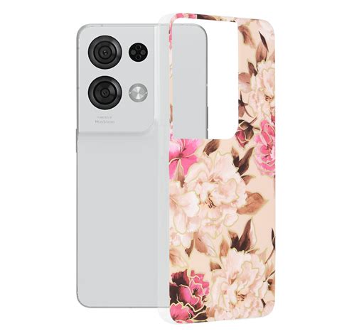 Husa Pentru Oppo Reno8 Pro Techsuit Marble Series Mary Berry Nude