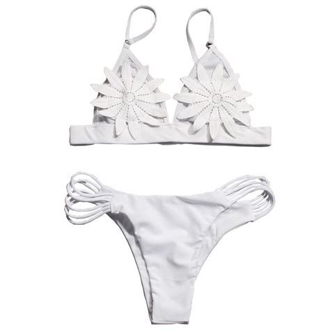 Swimwear Woman Low Waist Thong Bikini Set Beach Women S Swimsuit Bikinis Beachwear Push Up