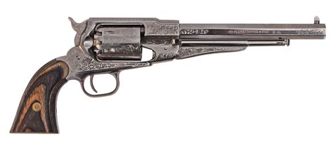 remington revolver  cal nickelblack laminate fr