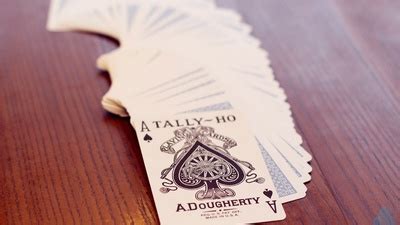 Tally-Ho Titanium Edition • Купить игральные карты и реквизит