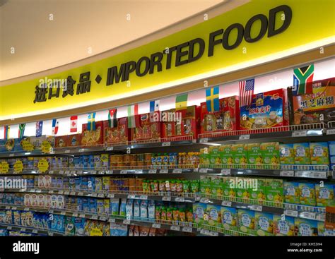 import  food items