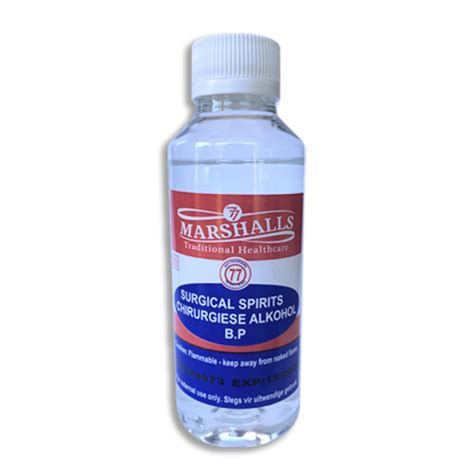 Liquid Surgical Spirits 50ml Marshalls Traditional Healthcare