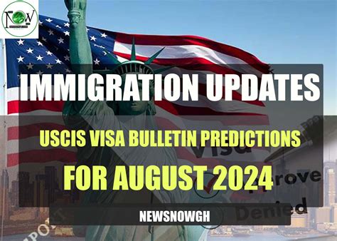 USCIS Visa Bulletin Predictions for August 2024 | Immigration
