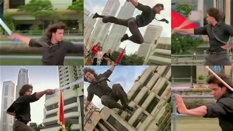 Krishh movie fight scene_Hrithik stunts in krish movie - YouTube