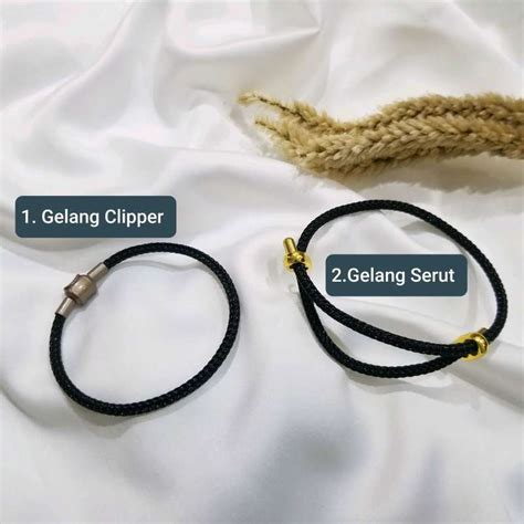 Jual Gelang Tali Inisial Huruf A Bulat Elegant Emas Asli Di Seller