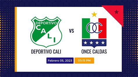 Deportivo Cali Vs Once Caldas En Vivo Fecha Liga Betplay