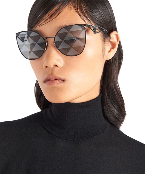 Prada Pr Zs Ab T Black Sunglasses