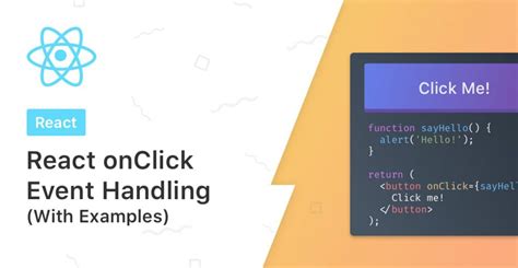 React Onclick Event Handling With Examples Upmostly