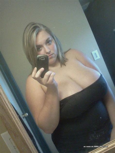 Naughty BBW Showing Off Her Giant Breasts
