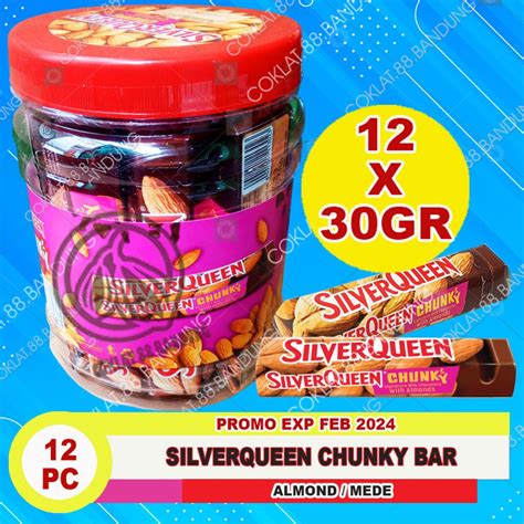 Jual Silverqueen Chunky Bar Box X Gr Coklat Silver Queen Chunky