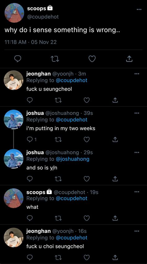 I Like You 010 Fuck U Choi Seungcheol Previous Next Authors Note Scoups Messed Up But