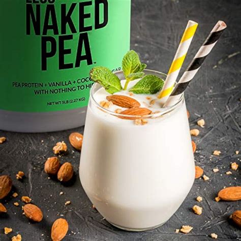 Naked Pea Vanilla Pea Protein Pea Protein Isolate From