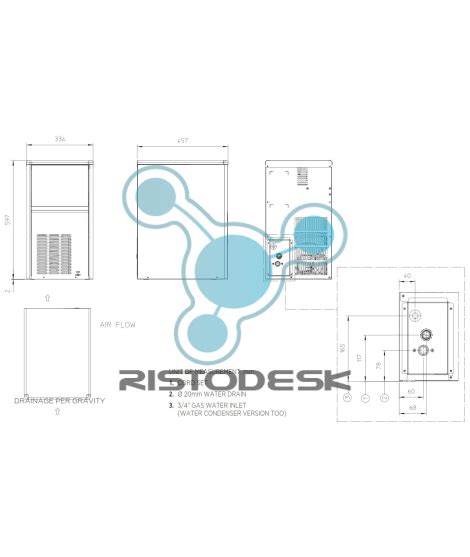 Fabbricatore Di Ghiaccio Sde 24 As Ristodesk