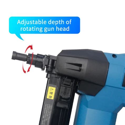 Buy Dingjiang Dccn100x2 Naked Gun Battery Steel Nail Gun For Plank Framed Doors And Windows