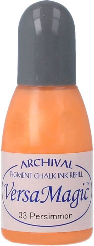 Tsukineko 20 Cc Versamagic Chalk Finish Inker Persimmon