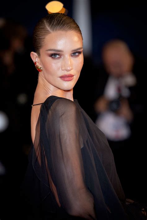 Rosie Huntington Whiteley See Through Black Dress Nipples Hot Celebs Home