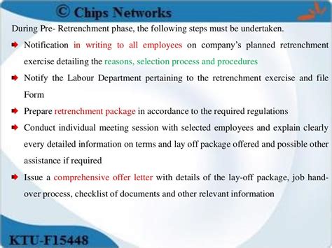 Lay Off And Retrenchment