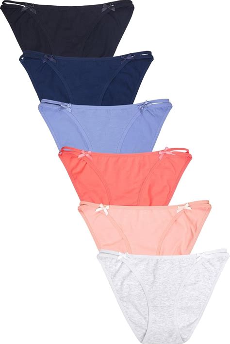 Sofra Women S Soft Cotton Bikini Panty Pack Of Various Styles