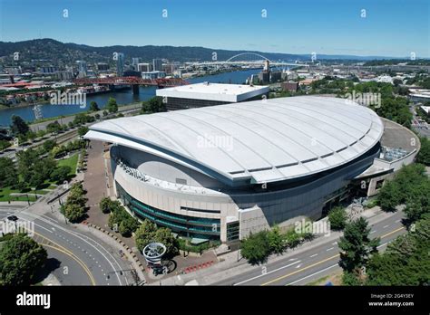 An Aerial View Of The Moda Center Wednesday June 23 2021 In