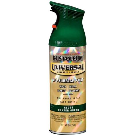 Rust Oleum Universal 12 Oz All Surface Gloss Hunter Green Spray Paint