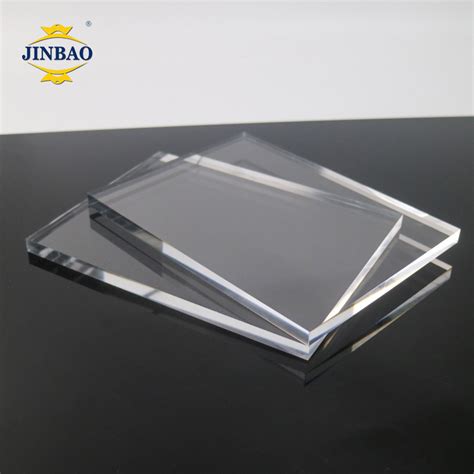 Jinbao 4 8 5mm Plastic PMMA Laser Cutter Cast Clear Acrylic Sheet