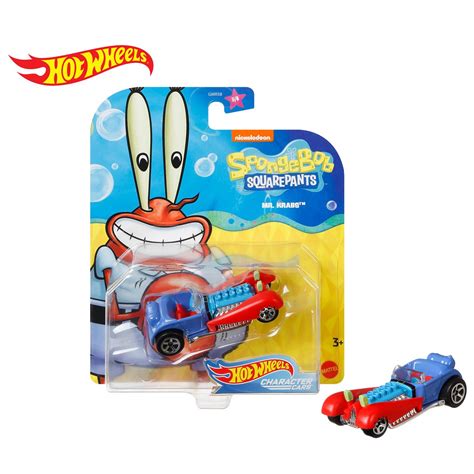 Hot Wheels Spongebob Character Car Case Entertainment Earth