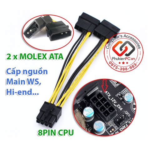 C P Ngu N Molex Ata Pin Sang Pin Cpu C P Ngu N Cho Main Pin Cpu