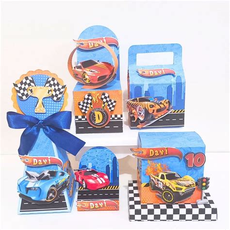 Kit Caixas Cl Ssicas Personalizadas Hot Wheels Elo