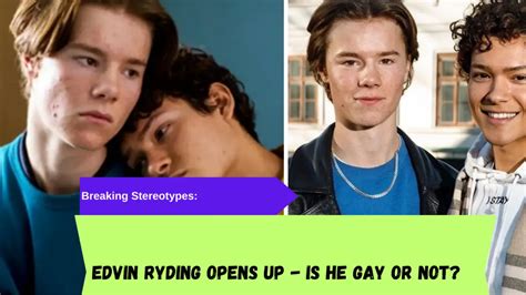 Is Edvin Ryding Gay Everything You Need To Know About His Sexuality
