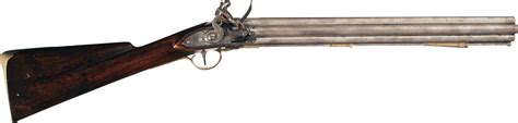 Second Model H. Nock Flintlock Volley Gun | Rock Island Auction