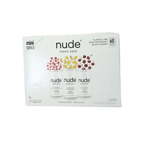 Shop Online Nude Vodka Soda Mini Mix Pack From Calgary