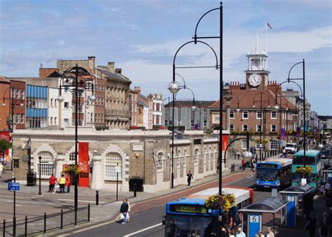 Stockton-on-Tees is a market town in North East England.